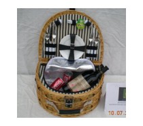 2015 2 Person New Wholesale Wicker Picnic Basket