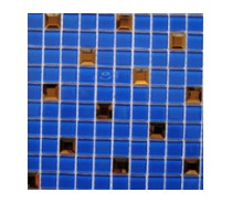 Glass Mosaic-Blue Mixed