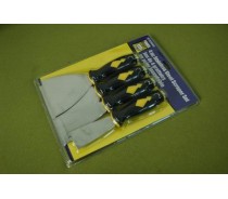 SCRAPER WITH PLASTIC HANDLE-DOUBLE  TYA055