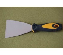 SCRAPER WITH PLASTIC HANDLE-DOUBLE (BLACK AND YELLOW) TYA060