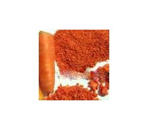 Dehydrated carrot powder