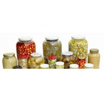 garlic in jars