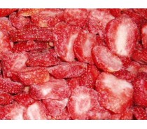 IQF strawberry slices or frozen strawberry slices