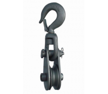 YJ162 STEEL SNATCH BLOCK WITH SWIVEL HOOK