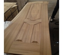 teak veneer molded door Skin