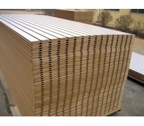 Slotted mdf boards