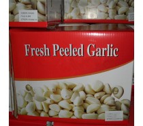 peelped frozen garlic