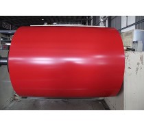 Color coated aluminum roll