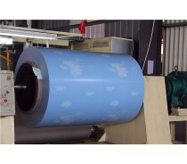 Color coated aluminum roll