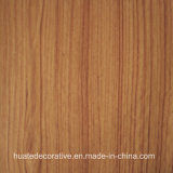 Wood Grain Decorative Melamine Paper for Plywood, MDF, Laminate Board, Teak Wood