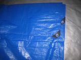 Blue PE Tarpaulin with Pure Materials