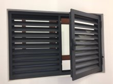 Factory Aluminum Profile Louver Heat Sink Shutter Window