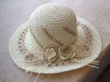 Knitting Crochet Straw Hat