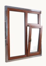 Aluminum Casement Windows Tilt and Turn Opening Window