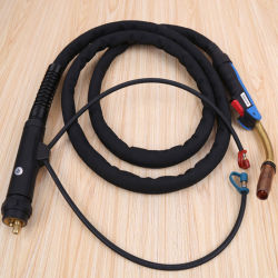 Water Cooling Gas Shielded Welding Gun with Automatic Bending Handle