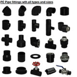 Socket Plastic Pipe Fittings HDPE Fittings