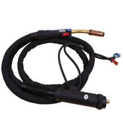 Water Cooled Gas Shielded Welding Gun with Automatic Bending Handle