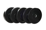 Black Rubber Bumper Plates Barbell Plates for Weightlifting