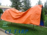 170GSM Blue/Orange PE Tarpaulin