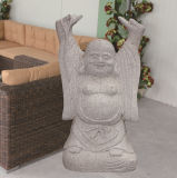 Laughing Stone Buddha Statue (81110)