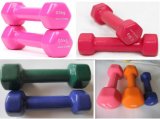 Cast Iron Colorful Fitness Hex Dumbell (vinyl& Neoprene)