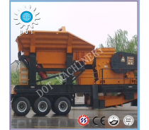 Hard Stone Wheel Mobile jaw Crusher Mobile Crushing Plant