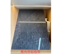 Bendable PET Marble veneer Bamboo Charcoal Decor Wall Panels