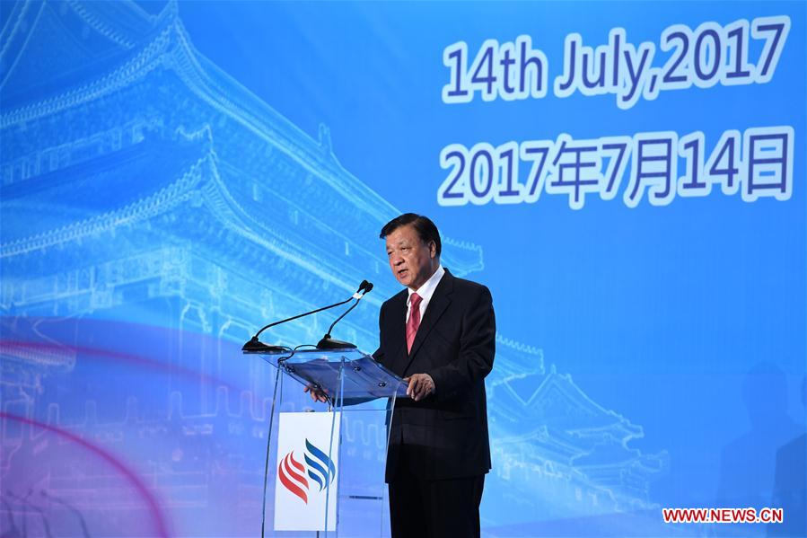 ROMANIA-CHINA-LIU YUNSHAN-VISIT 